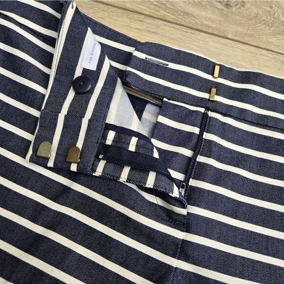 New  LOFT The Riviera Short striped shorts navy white nwt size 4 shorts - Picture 2 of 12
